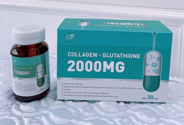 Quy trình sản xuất viên uống trắng da collagen glutathione 2000mg như thế nào?
