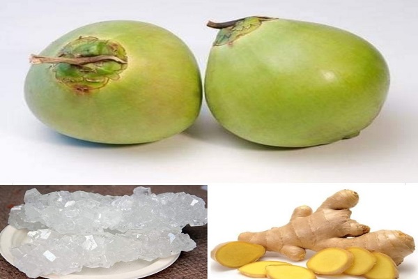 Nước dừa với gừng đường phèn có tác dụng gì cho sức khỏe?