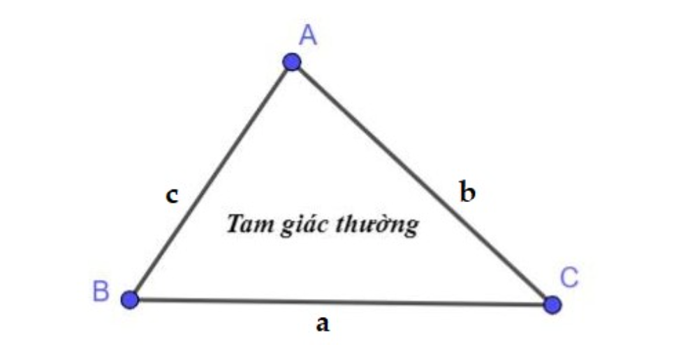 Hình tam giác thường