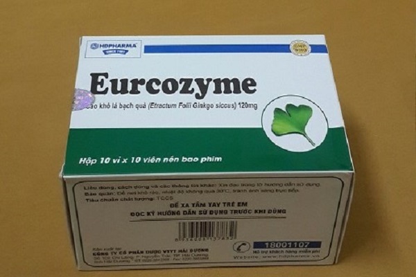 Thuốc Eucozyme điều trị chứng rối loạn tiền đình, suy giảm trí nhớ..