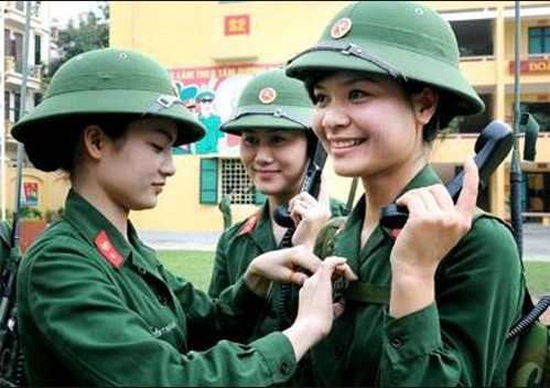 Những trường quân đội dành cho nữ 2018