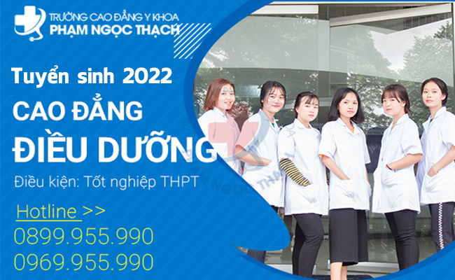 Trường Cao đẳng Y Khoa Phạm Ngọc Thạch tuyển sinh Cao đẳng Điều dưỡng năm 2021
