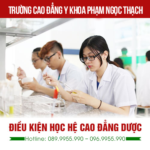 Điều kiện học Cao đẳng Dược Sài Gòn năm 2018
