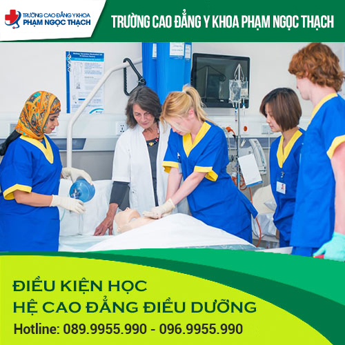 Điều kiện xét tuyển Cao đẳng Điều dưỡng TPHCM
