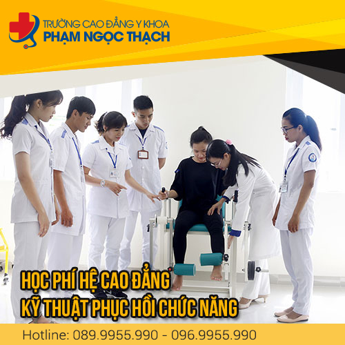Học phí Cao đẳng Kỹ thuật Vật lý trị liệu TPHCM năm 2018