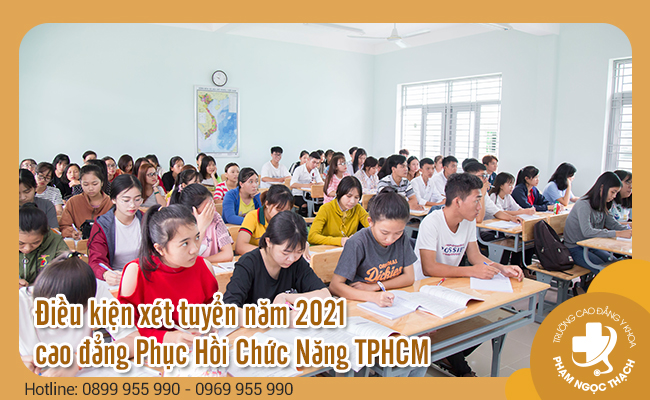 Điều kiện xét tuyển Cao đẳng Phục hồi chức năng năm 2021