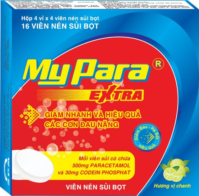 Thuốc Mypara được sản xuất dưới nhiều dòng khác nhau