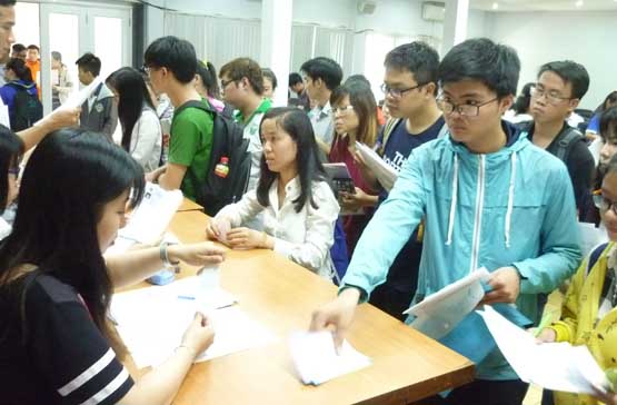 Thí sinh tự do có thể mua hồ sơ tại trường hoặc Sở GD-ĐT