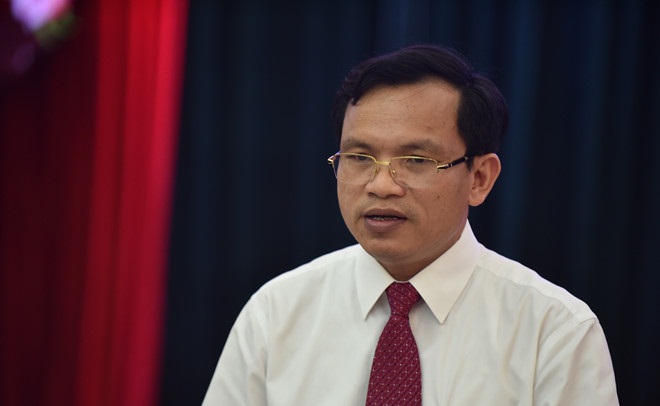 Ông Mai Văn Trinh khẳng định chấm trắc nghiệm trên máy tính đảm bảo độ chính xác cao.