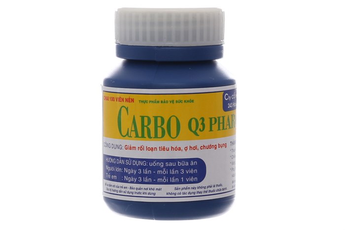 Thuốc Carbo Q3 thuộc nhóm thuốc đường tiêu hóa an toàn và hiệu quả