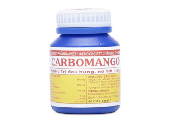 Thuốc Carbomango điều trị các bệnh về đường tiêu hóa