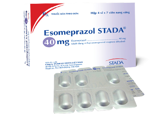 Thuốc esomeprazole 40mg dùng điều trị bệnh lý liên quan dạ dày
