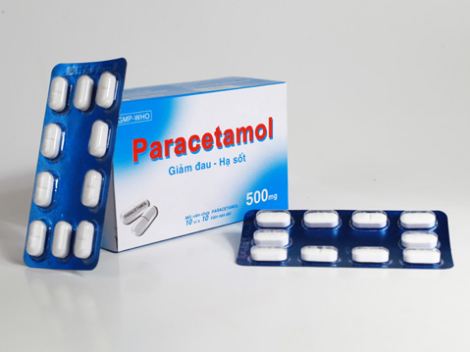 Thuốc hạ sốt cho người lớn Paracetamol