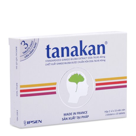Thuốc Tanakan có tác dụng gì?