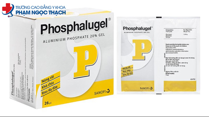 Thuốc Phosphalugel đau dạ dày chữ P uống trước hay sau khi ăn?