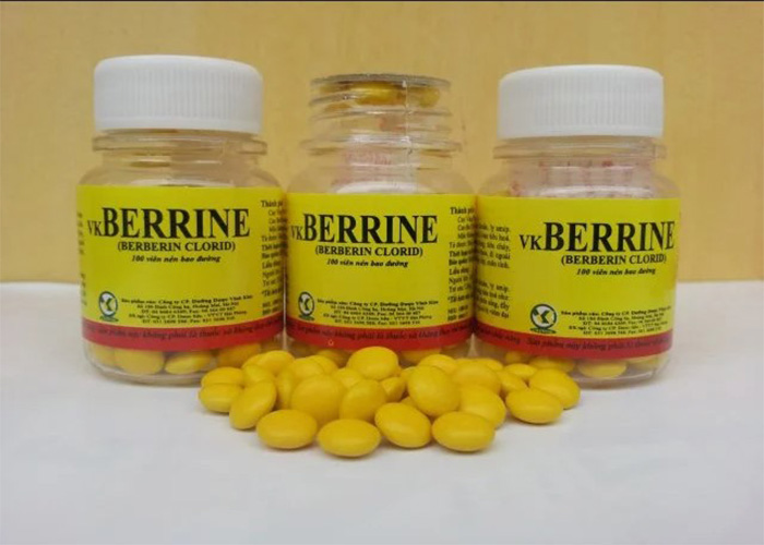Thuốc chữa đi ngoài Berberin