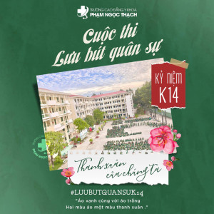 Thể lệ cuộc thi “Lưu bút quân sự K14” cho sinh viên Khóa 14