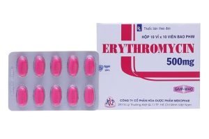 Thuốc kháng sinh Erythromycin có tác dụng gì? Trường hợp thận trọng khi dùng thuốc