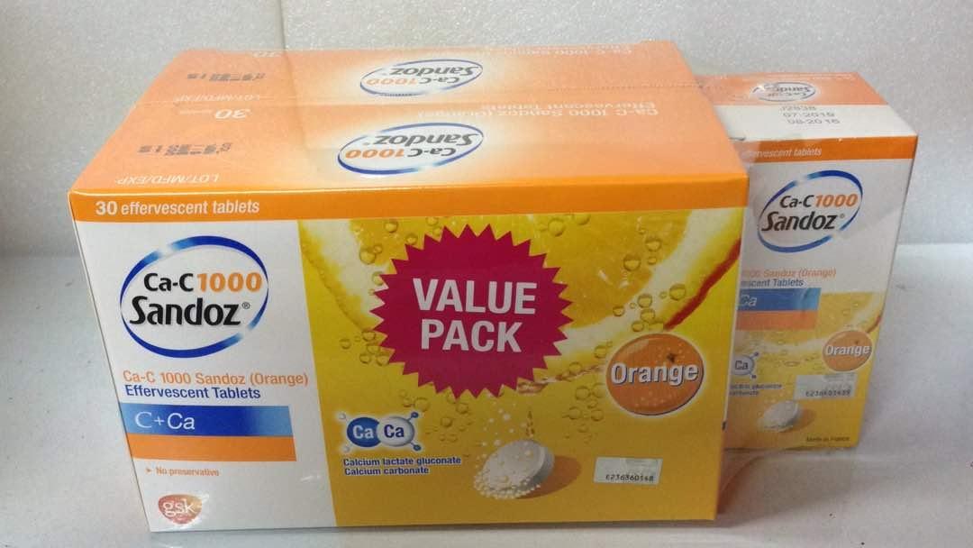 Ca C 1000 Sandoz l&agrave; thuốc g&igrave;? Hướng dẫn liều d&ugrave;ng thuốc 2