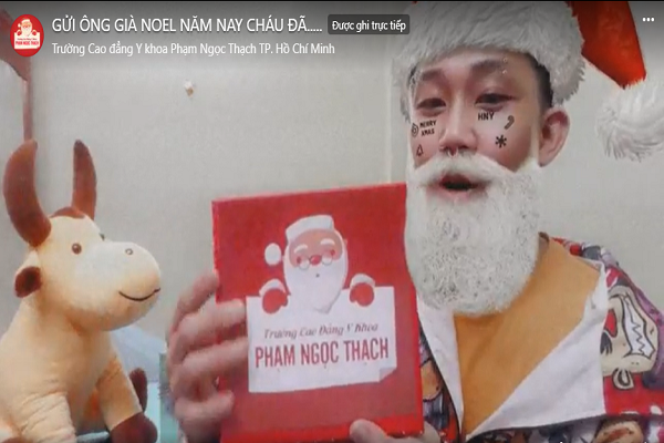 Buổi lể tổ chức Noel của trường Cao đẳng Y Khoa Phạm Ngọc Thạch