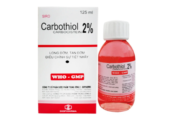 Thuốc ho Carbothiol n&ecirc;n d&ugrave;ng theo chỉ định của b&aacute;c sĩ