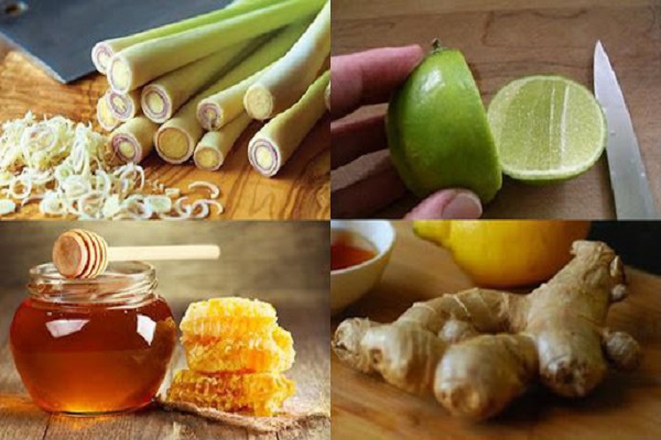 Uống nước chanh sả gừng rất tốt cho cơ thể