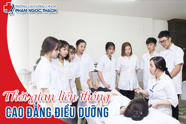 Thời gian liên thông cao đẳng Điều dưỡng TPHCM xét tuyển khi nào?
