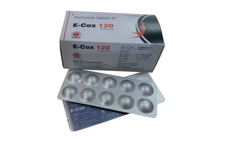 Thuốc E-cox 60mg điều trị cơn đau do viêm xương khớp, bệnh gout