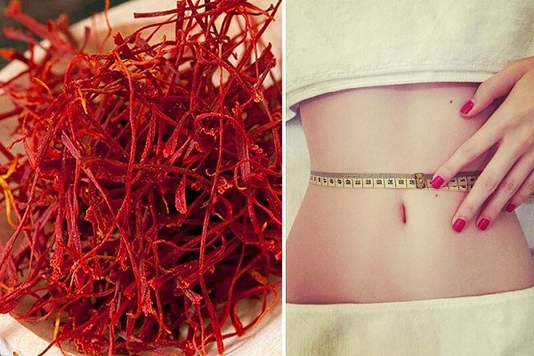 Uống nhụy hoa nghệ tây giảm cân hiệu quả