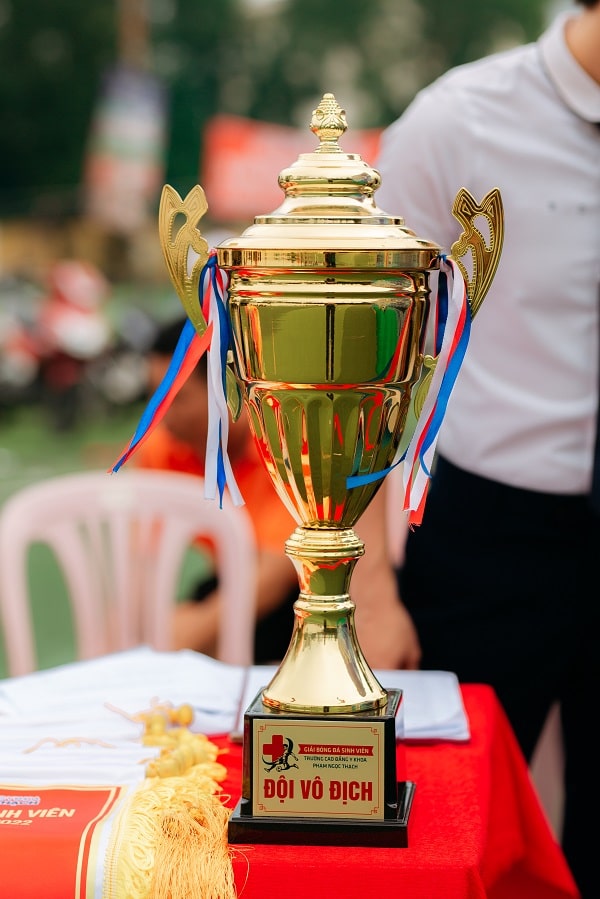 Cup v&agrave;ng đang chờ đ&oacute;n chủ nh&acirc;n