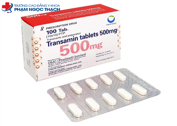 T&aacute;c dụng phụ của thuốc Transamin 500mg như thế n&agrave;o?