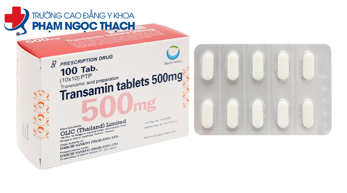 Thuốc Transamin 500mg l&agrave; thuốc g&igrave;?