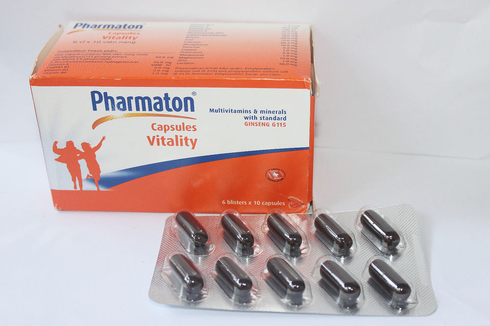 Thuốc Pharmaton l&agrave; một loại thuốc bổ sung vitamin v&agrave; kho&aacute;ng chất