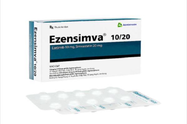 Thuốc Ezensimva 10/20 điều trị ổn định Cholesterol trong cơ thể