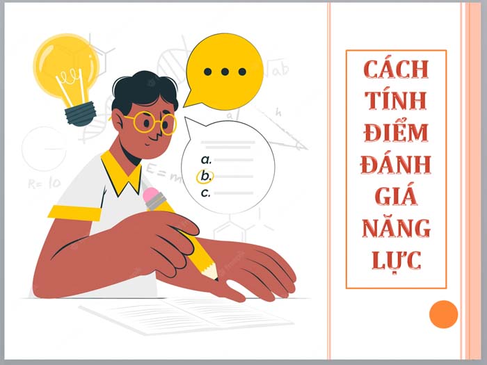 Cách tính điểm kỳ thi đánh giá năng lực
