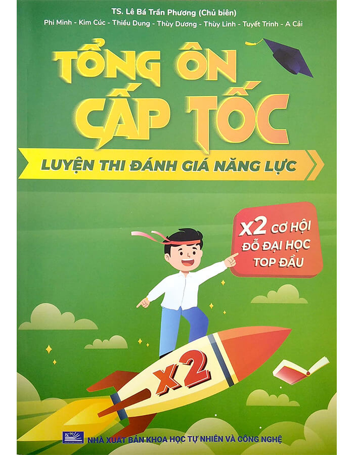 Sách Tổng ôn cấp tốc luyện kỳ thi Đánh giá năng lực