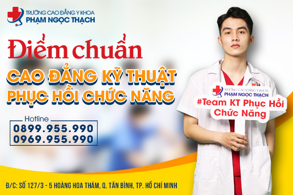 Không áp dụng điểm chuẩn Cao đẳng Kỹ thuật Phục hồi chức năng
