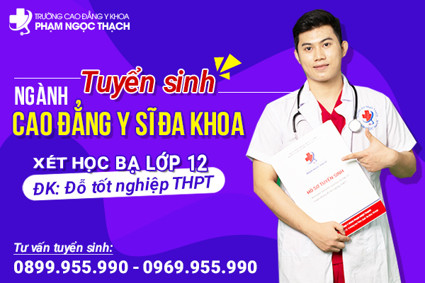 Học Y sĩ đa khoa tại Trường Cao đẳng Y Khoa Phạm Ngọc Thạch để c&oacute; cơ hội li&ecirc;n th&ocirc;ng l&ecirc;n B&aacute;c sĩ