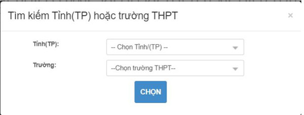 Các bước đăng ký thi tốt nghiệp THPT trực tuyến