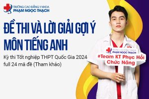Đáp án đề thi tốt nghiệp THPT môn Tiếng Anh 2024
