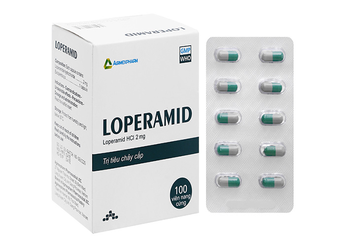 Thuốc Loperamide chữa đi ngo&agrave;i th&ocirc;ng dụng