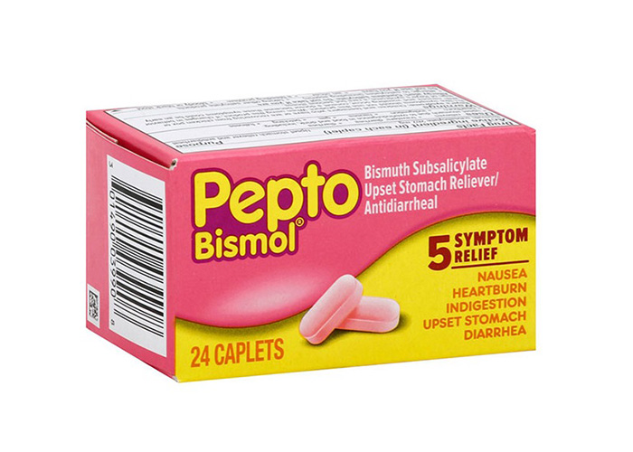 Thuốc Pepto Bismol chữa đi ngo&agrave;i th&ocirc;ng dụng