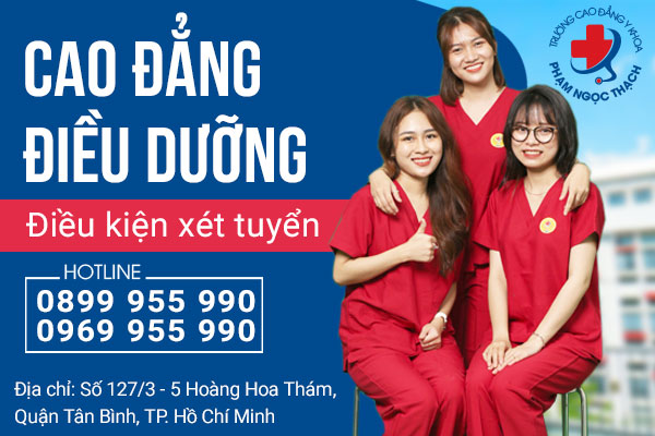 Trường Cao đẳng Y Khoa Phạm Ngọc Thạch tuyển sinh Cao đẳng Điều dưỡng năm 2022