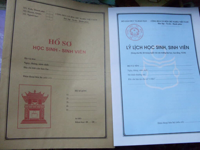 Hồ sơ học sinh sinh viên là gì?