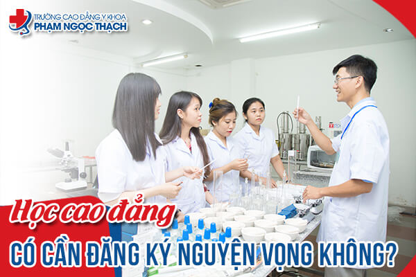 Học Cao đẳng Y Khoa Phạm Ngọc Thạch kh&ocirc;ng cần đăng k&yacute; nguyện vọng