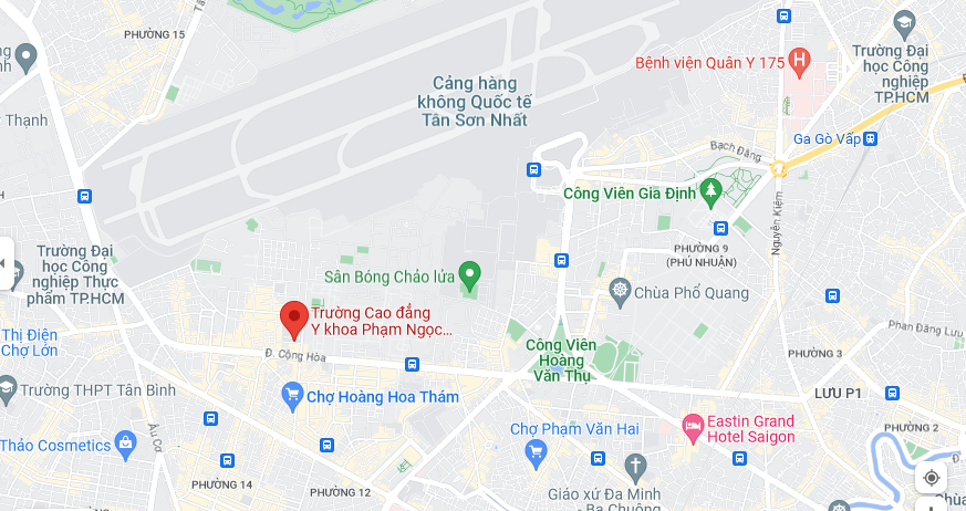 Trường Cao đẳng Y khoa Phạm Ngọc Thạch cơ sở TPHCM