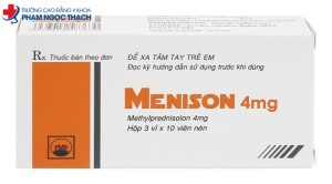 Thuốc Menison 4mg là gì? Chữa bệnh gì và cách dùng thế nào?