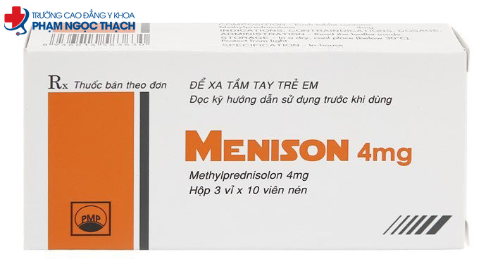 Những t&aacute;c dụng phụ của Menison 4mg