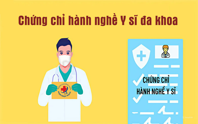 Chứng chỉ h&agrave;nh nghề Y sĩ đa khoa