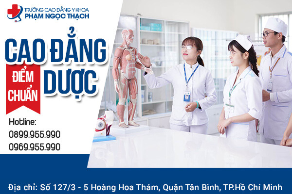 Điểm chuẩn cao đẳng Dược TPHCM năm 2022 là bao nhiêu?